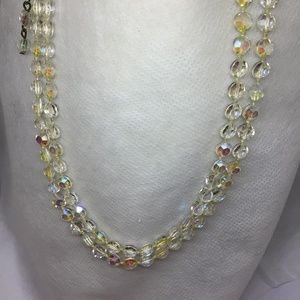 Aurora Borealis Crystal Necklace